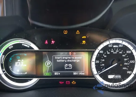 2019 Kia Niro Fe из США, поврежденный, VIN KNDCB3LC2K5322711